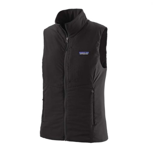 Patagonia - Nano-Air® Light Zip Front Slim Fit Polyester Black Vest - Medium - Picture 1 of 2
